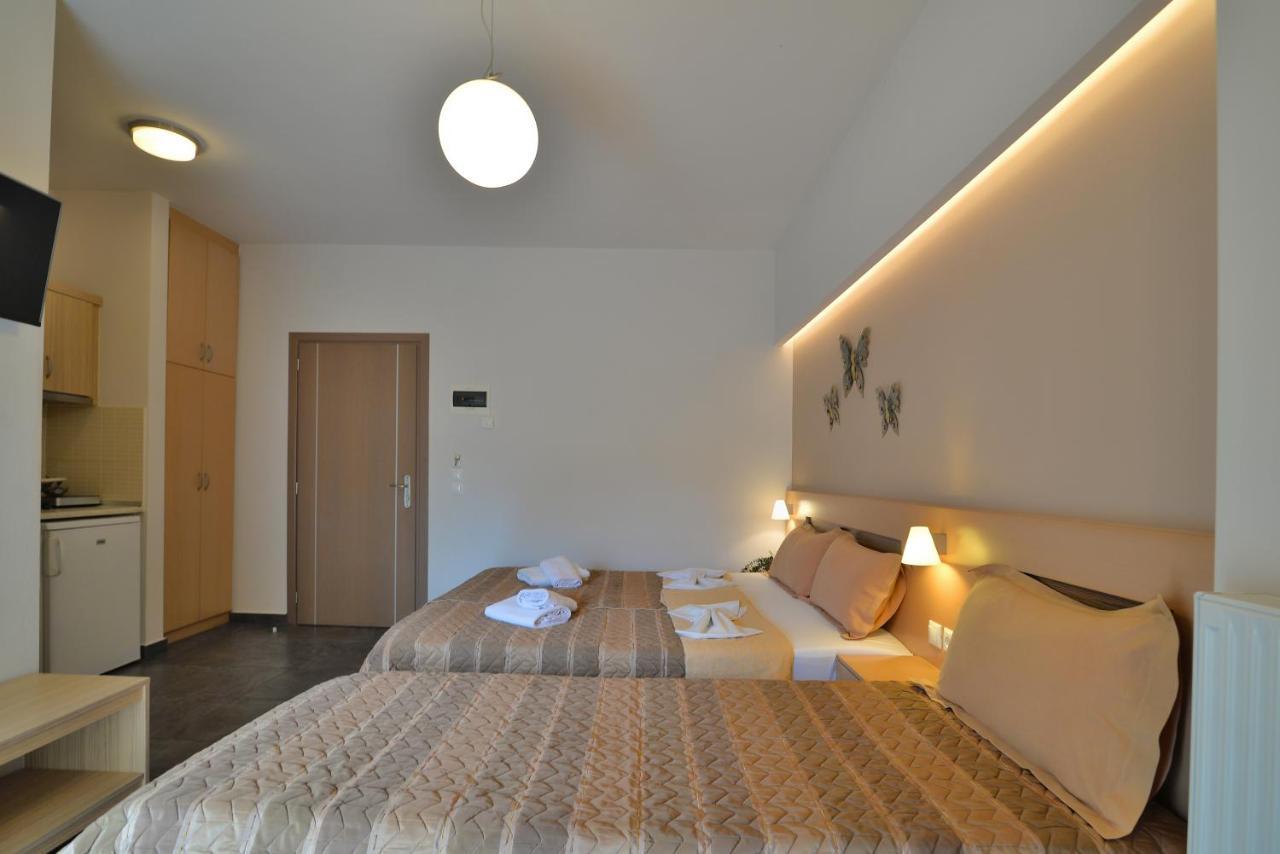 Aigli Rooms เลปโตการายา ภายนอก รูปภาพ