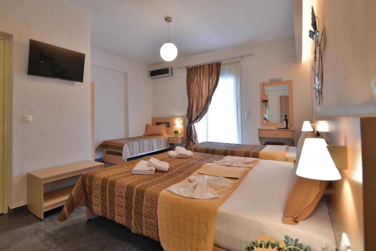 Aigli Rooms เลปโตการายา ภายนอก รูปภาพ
