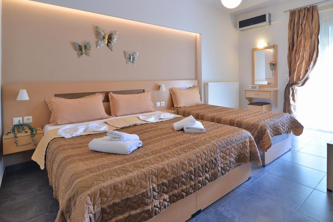 Aigli Rooms เลปโตการายา ภายนอก รูปภาพ